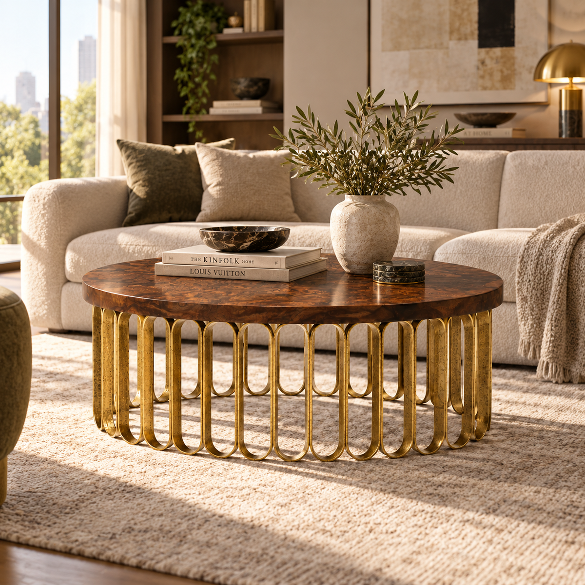Bulbous Cocktail Table