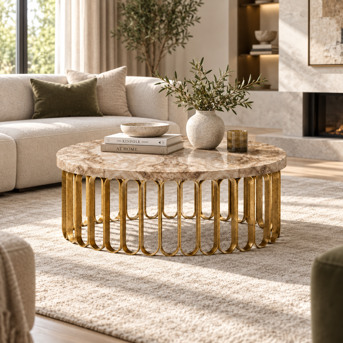 Bulbous Cocktail Table