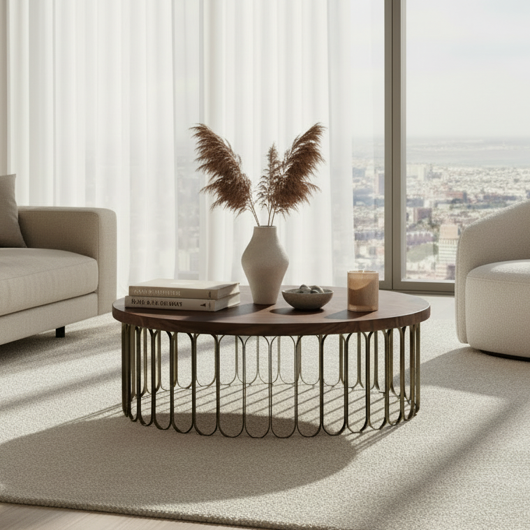 Bulbous Cocktail Table