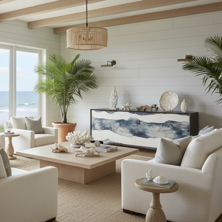 Blue Nile Credenza CL WH