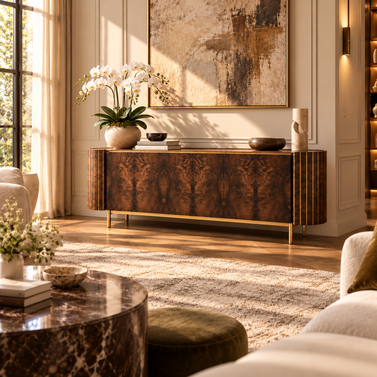 Marceille 78" Credenza