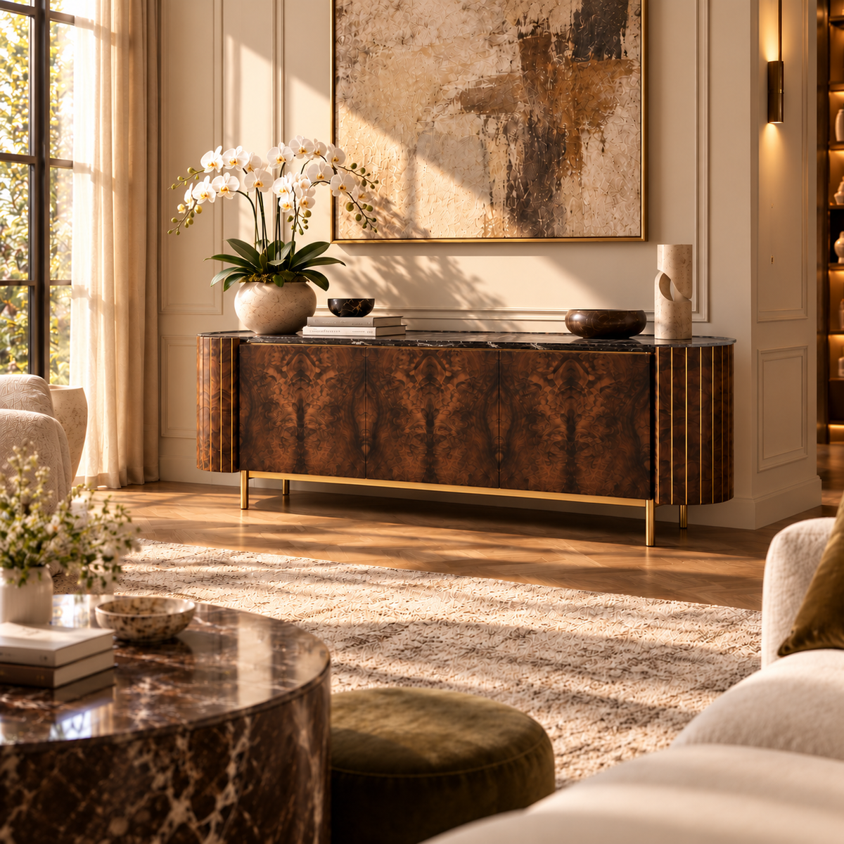 Marceille 78" Credenza