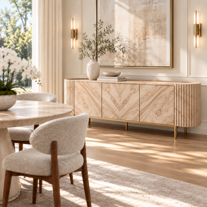 Marceille 3 Door Credenza