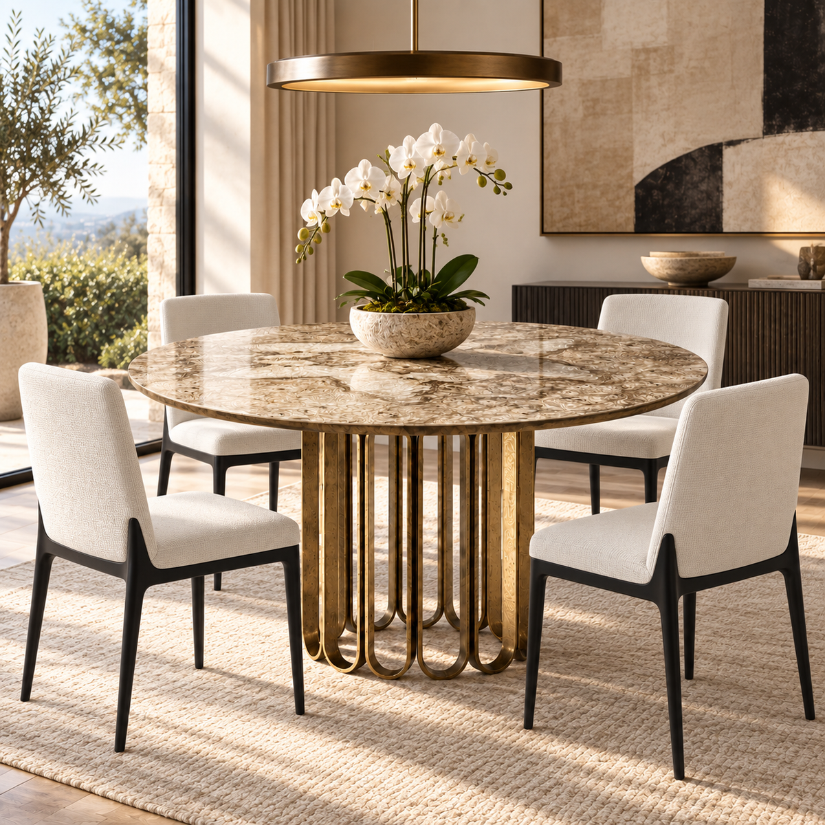 Bulbous Dining Table